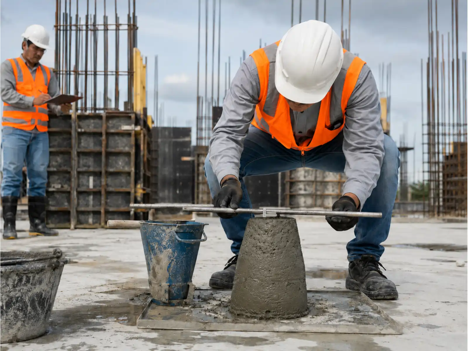 Ensayes, muestreo y control de calidad de concreto