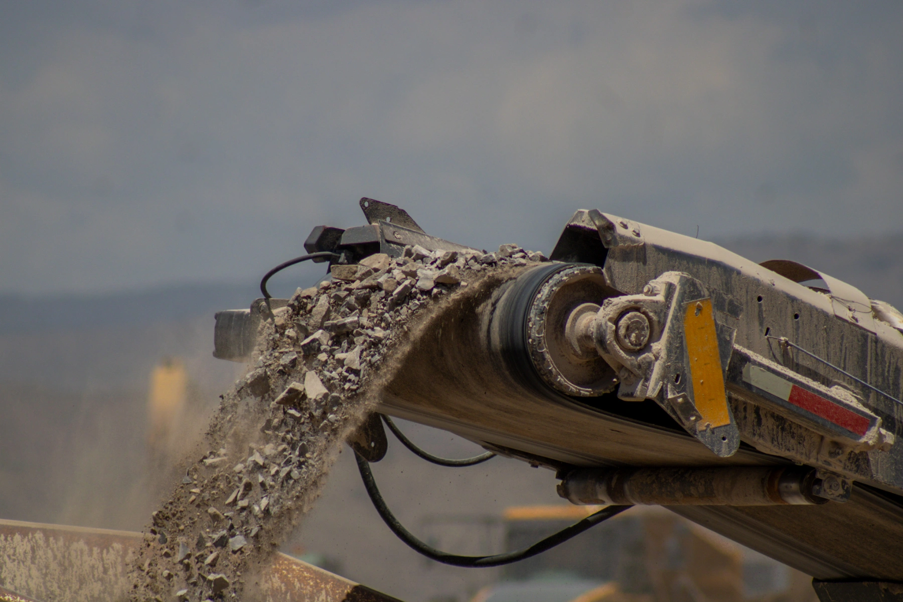 Petrología - Banco de materiales triturados